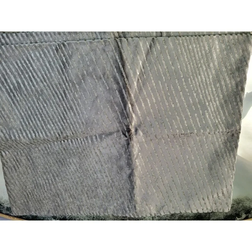 4 Restoration‎ Hardware Ratti Hand-Screened Velvet Pillow Covers Silver